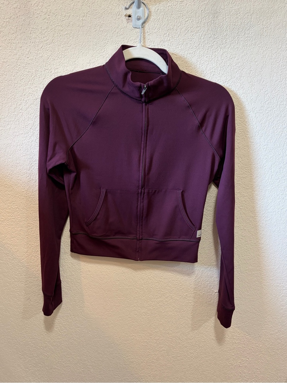 Vuori Halo Mini Track Jacket Cerise DreamKnit Full Zip Women’s XS
